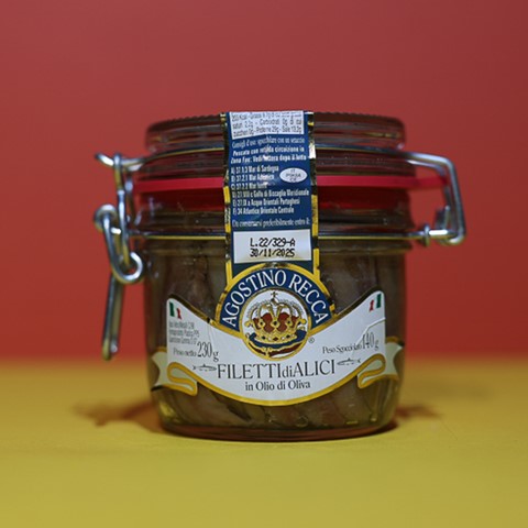 Filetti di Alici - Anchovies in Olive oil